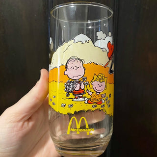 Vintage McDonald's Camp Snoopy Collection Glass