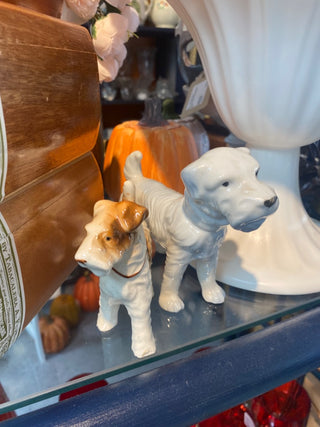 Ceramic/Porcelain White Dog