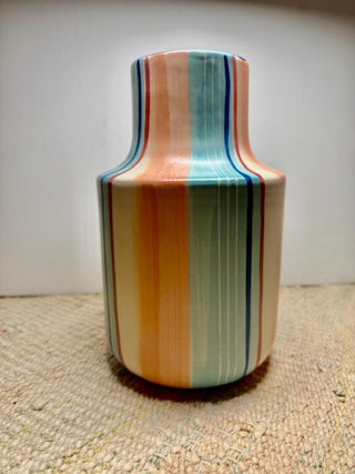 Pier One Striped Vase