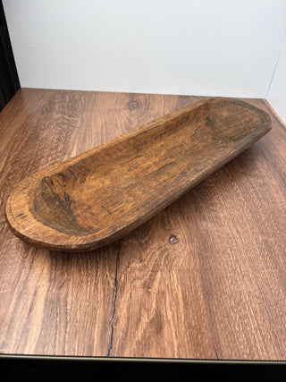 Wooden Dough Bowl