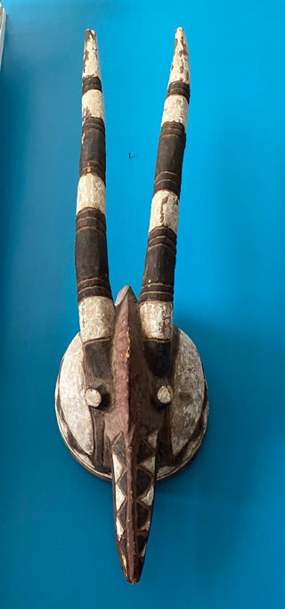 Antique Bobo beaked antelope mask