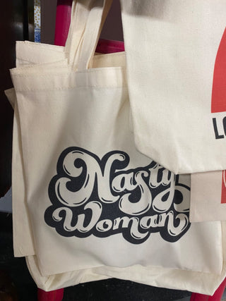 Canvas Tote Bag Nasty Woman