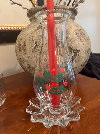 Holly & Berries Glasswear Set