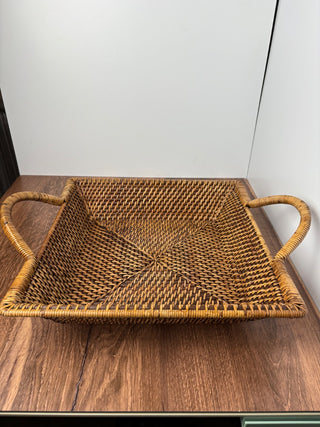 Woven Basket Tray