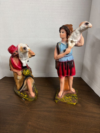 Vintage Plaster Nativity Figurine #622