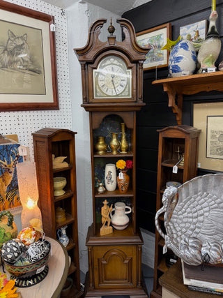 Electric Grand Father Clock w/Shelves