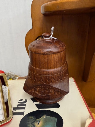 Wooden Container w/Lid - Made in India