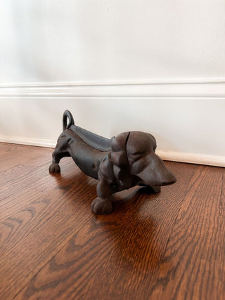 Antique Cast Iron Dachshund Boot Scraper