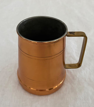 Vintage Copral copper mug 3.5”