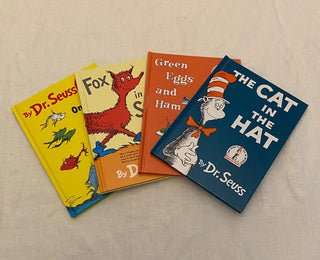 Dr Seuss books (set of 4)