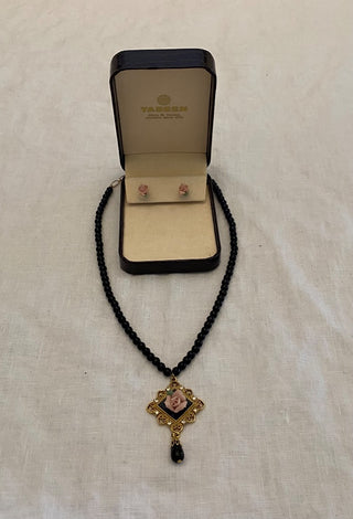 1990’s fair trade jewelry (set of 2) 11.5”