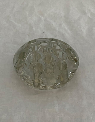 Vintage glass frog 4.25”