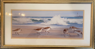 Framed & Matted Jacqueline Penney Seascape Print