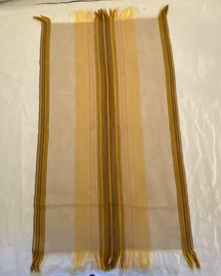 Vintage woven kitchen cloth or tea towel 19”x32”