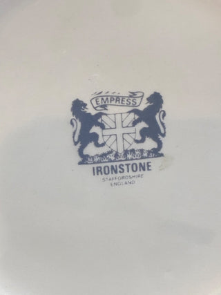 Empress Ironstone Jar w/Lid