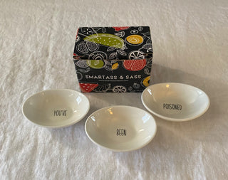 You’ve Been Poisoned dipping bowls (set of 3) 3x2”