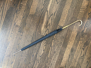 vintage umbrella w gold handle