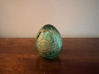 Czech crystal egg