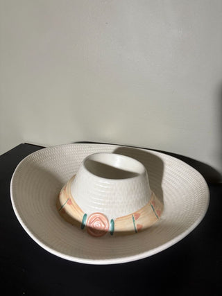 Vintage Chip and Dip Sombrero