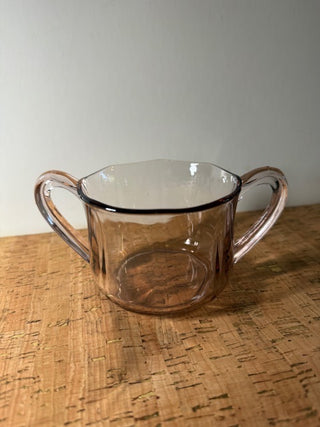 Fostoria Glass Creamer & Sugar Bowl (S)