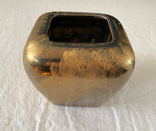 Vintage Haeger planter vase AS IS imperfect finish on bottom