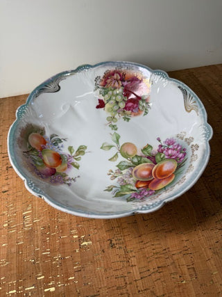 Hand Painted Porcelain fruit Bowl