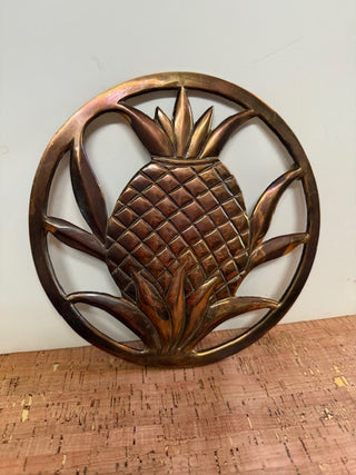 Pineapple Brass Trivet