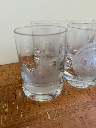 Hexenbringermesiterhaus Etched Glasses 6 in set