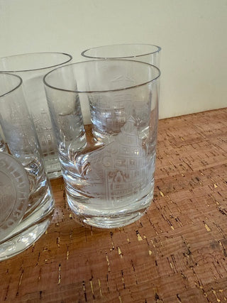 Hexenbringermesiterhaus Etched Glasses 6 in set