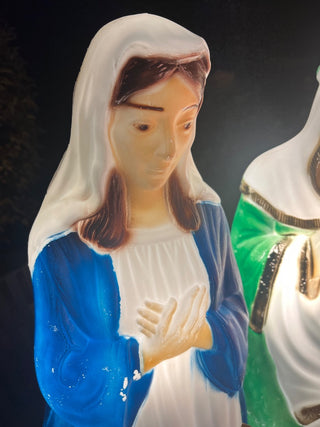 Vintage Empire Nativity Blow Mold Set - Holy Family