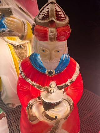 Vintage Empire Nativity Blow Mold Set - Holy Family