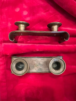 Copper Candle Stick Holder for Two