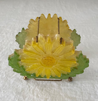Vintage Lucite napkin holder