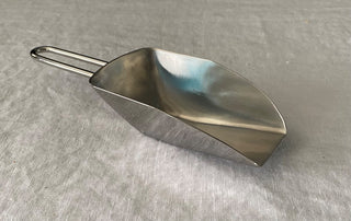 Vintage metal scoop