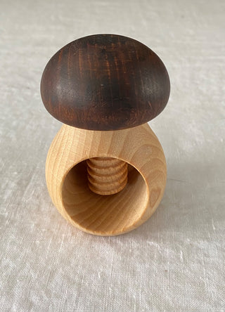 European beechwood mushroom nutcracker