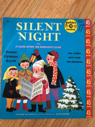 Silent Night Golden Record 45