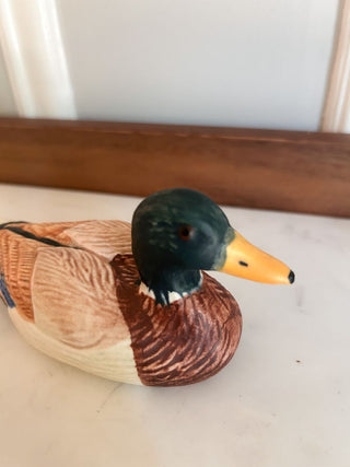 Weiss Handpainted Made in Brazil Mallard Duck Figurine