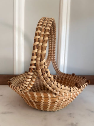 Handwoven Sweetgrass Basket