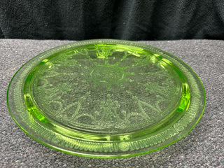 Depression Glass-Cake Plate