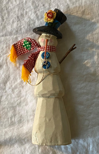 Vintage wooden Frosty AS IS