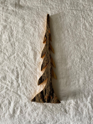 Vintage live edge holiday table top tree