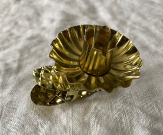 Vintage West German candle clips (set of 12) with candles (set of 20)