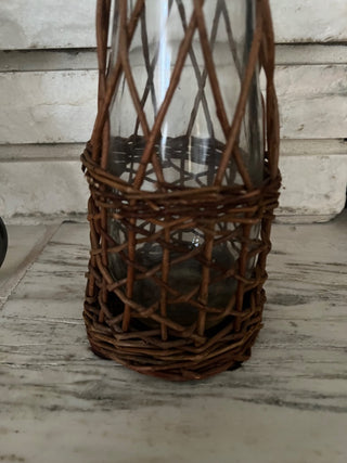 Tall Vintage Rattan Demi John