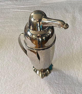 Vintage Art Deco penguin cocktail shaker