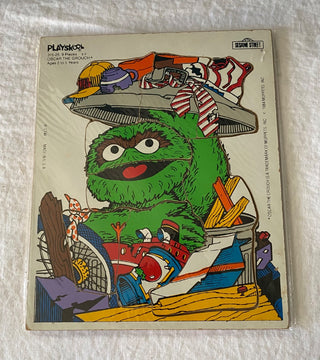 Vintage Oscar the Grouch puzzle