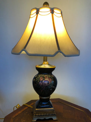 Vintage Hand Painted Lamp