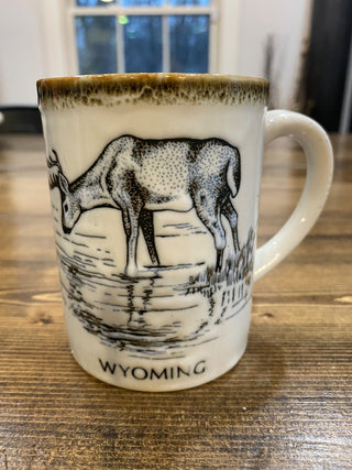 Vintage Wyoming Coffee Mug