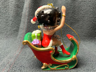 Betty Boop on Sleigh