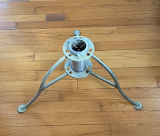 Vintage folding MCM live Christmas tree stand