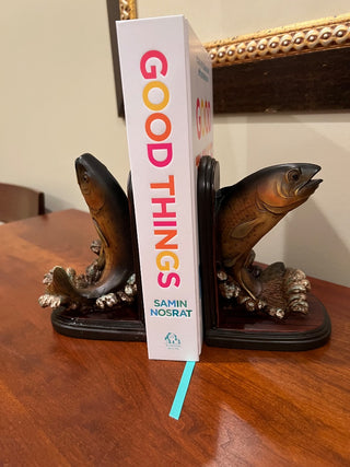 Jumping Fish Bookends